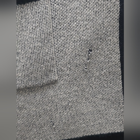 Southwestern Aztec Open Front Poncho with Pockets - Picture 5 of 10